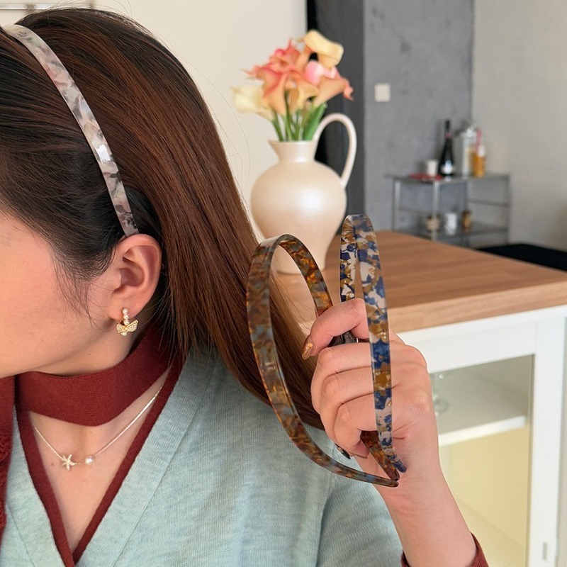 Travel Accessories High End - Summer Elegant Acetic Acid Hairband, High-End