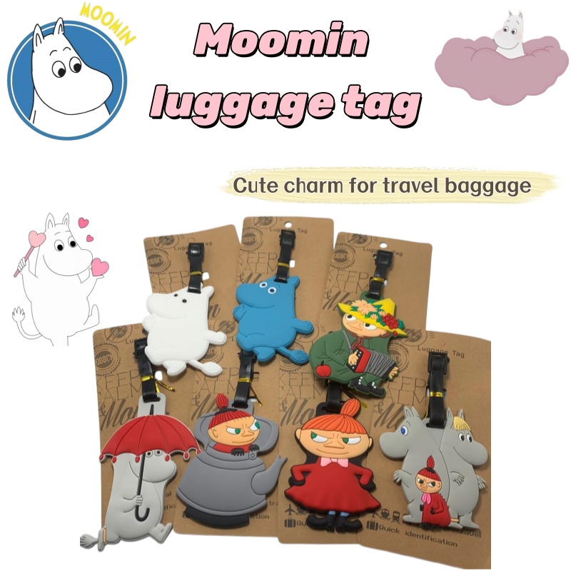 Travel Accessories Kit Bag - Moomin cartoon anime merchandise creative personality