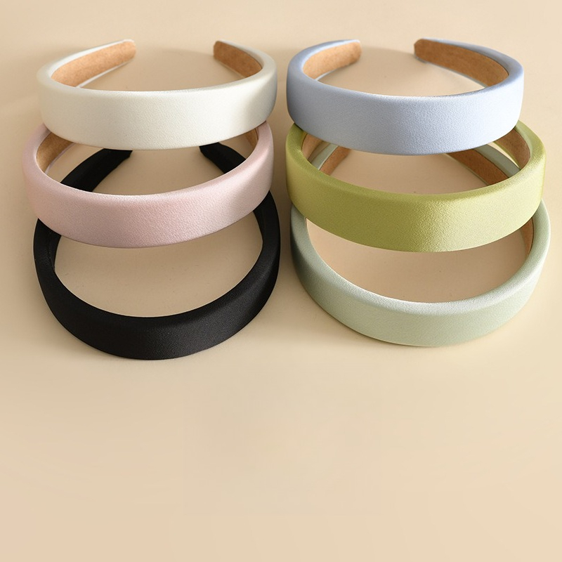 Travel Accessories High End - Solid Color Fashion Headband Korean High-end