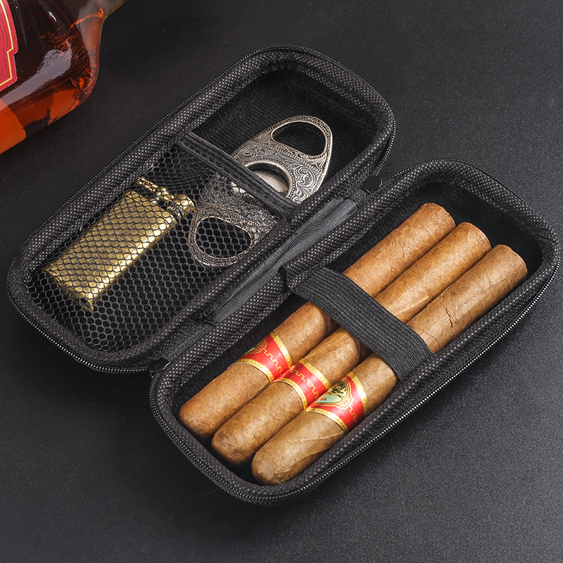 Travel Accessories Holder - 1pc Portable Cigar Travel Case EVA