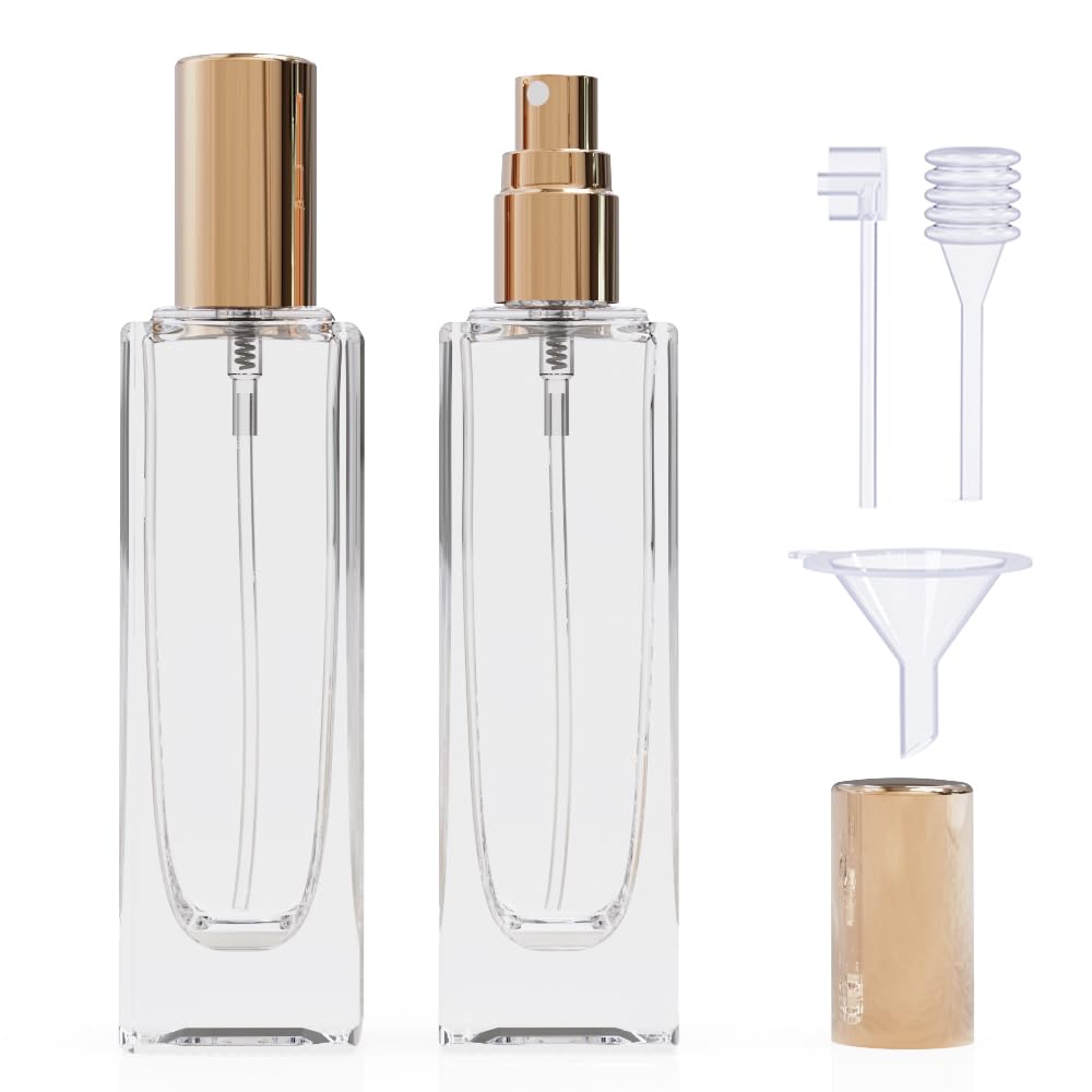 Travel Accessories High End - 2pcs Perfume Bottle Spray Empty Perfume