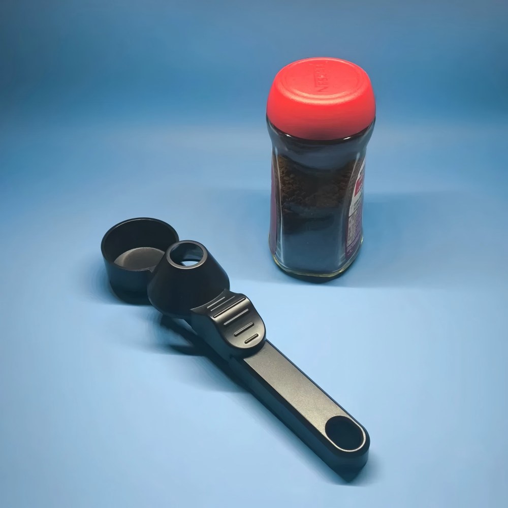 Travel Kitchen Accessories - Creative Sliding Coffee Spoon With funnel