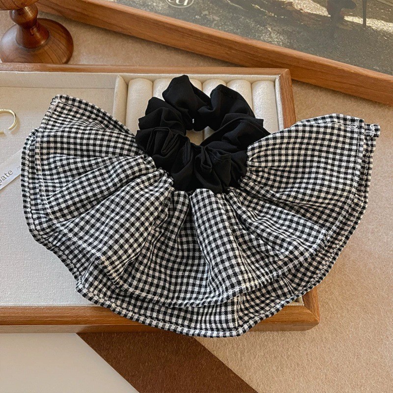 Extra Large Plaid Hair Ties El - đánh giá và giá Travel Accessories High End