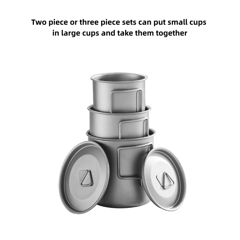 Titanium Camping Mug with Fold - đánh giá và giá Travel Kitchen Accessories