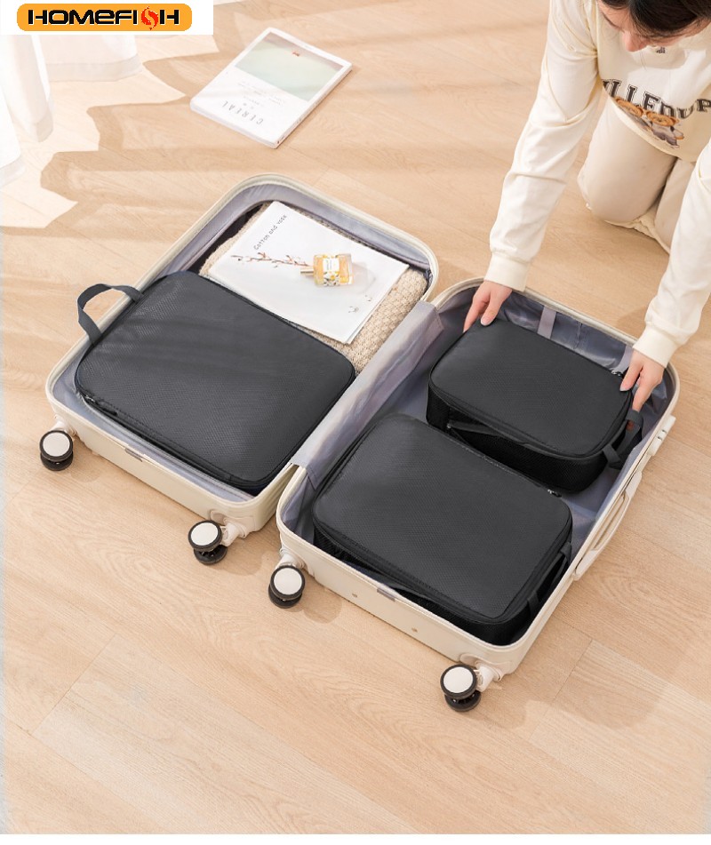 HOMEFISH 3Pcs/Set Travel Compr - đánh giá và giá Travel Accessories Kit Bag
