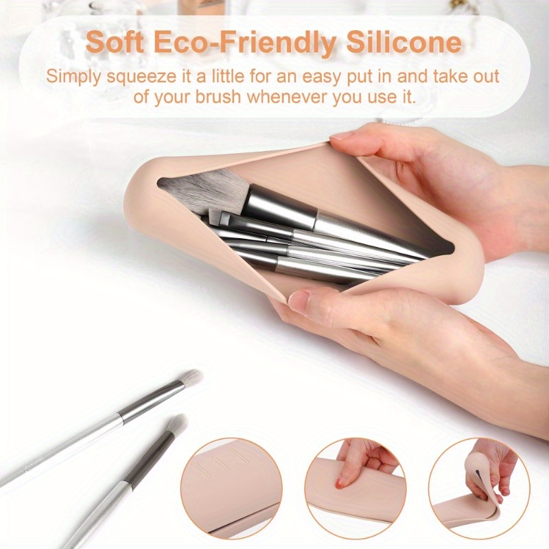 Travel Makeup Brush Holder,Sil - đánh giá và giá Travel Accessories Holder