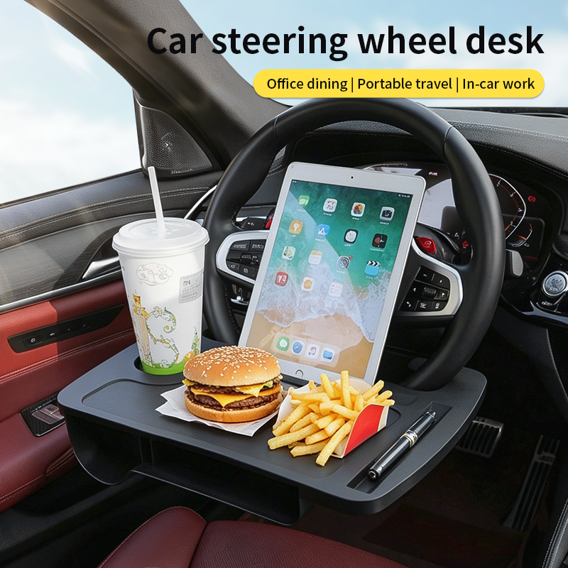 2-IN-1 Car Steering Wheel Tabl - đánh giá và giá Travel Accessories Holder
