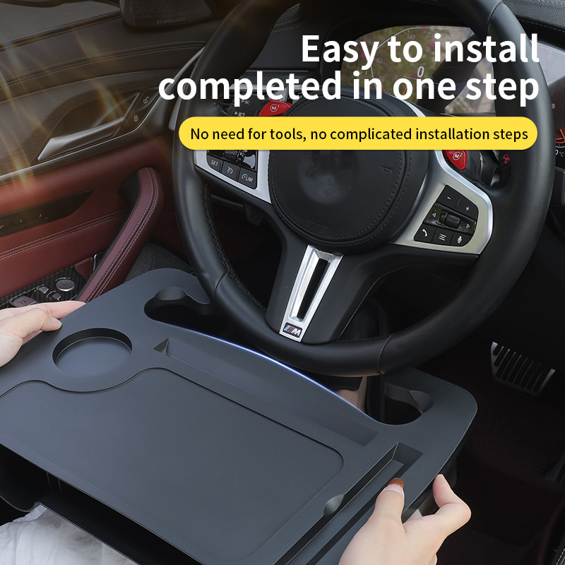 2-IN-1 Car Steering Wheel Tabl - đánh giá và giá Travel Accessories Holder