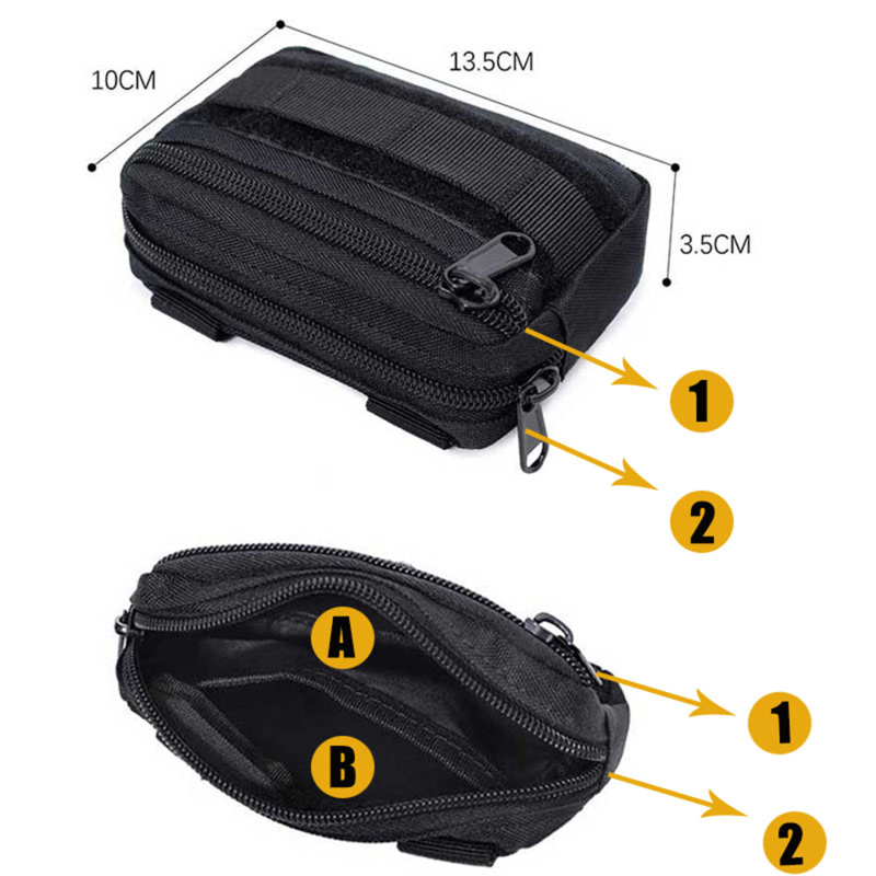 Double Layer EDC Tactical Moll - đánh giá và giá Travel Accessories Hip Belt