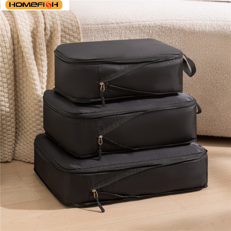 HOMEFISH 3Pcs/Set Travel Compr - đánh giá và giá Travel Accessories Kit Bag