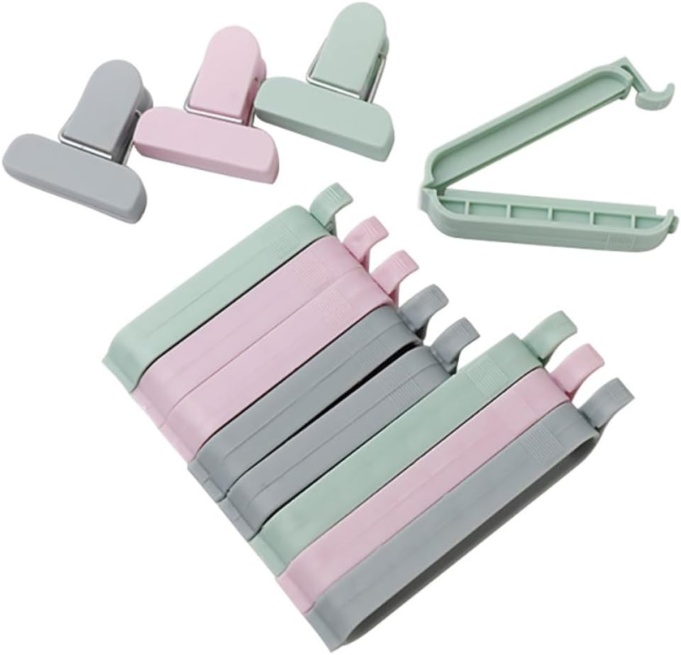 12pcs Plastic Bag Clips Sealin - đánh giá và giá Travel Kitchen Accessories