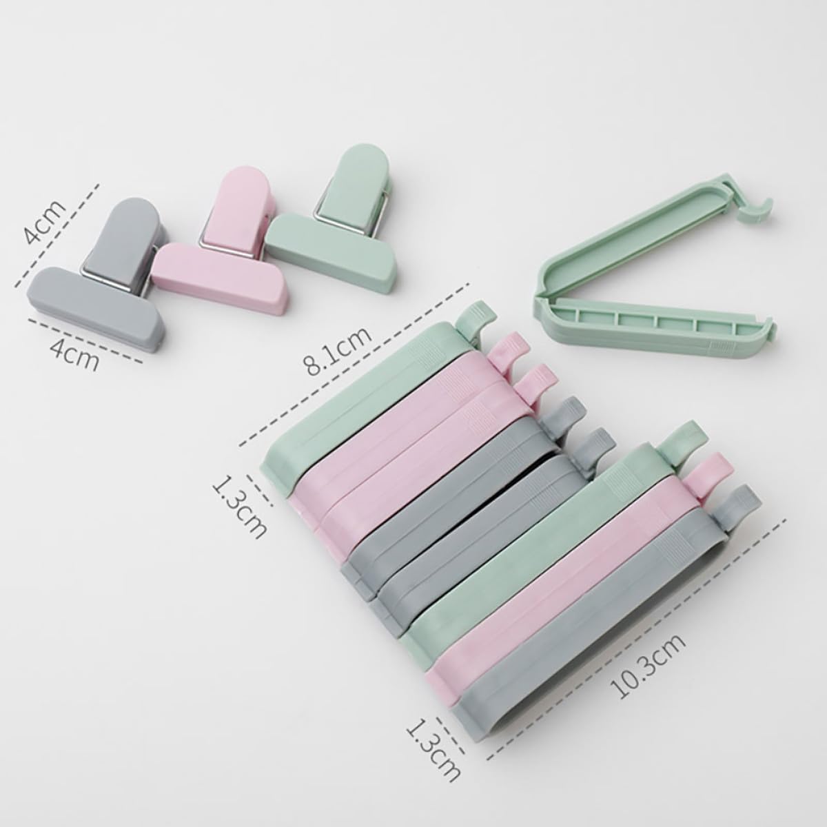 12pcs Plastic Bag Clips Sealin - đánh giá và giá Travel Kitchen Accessories
