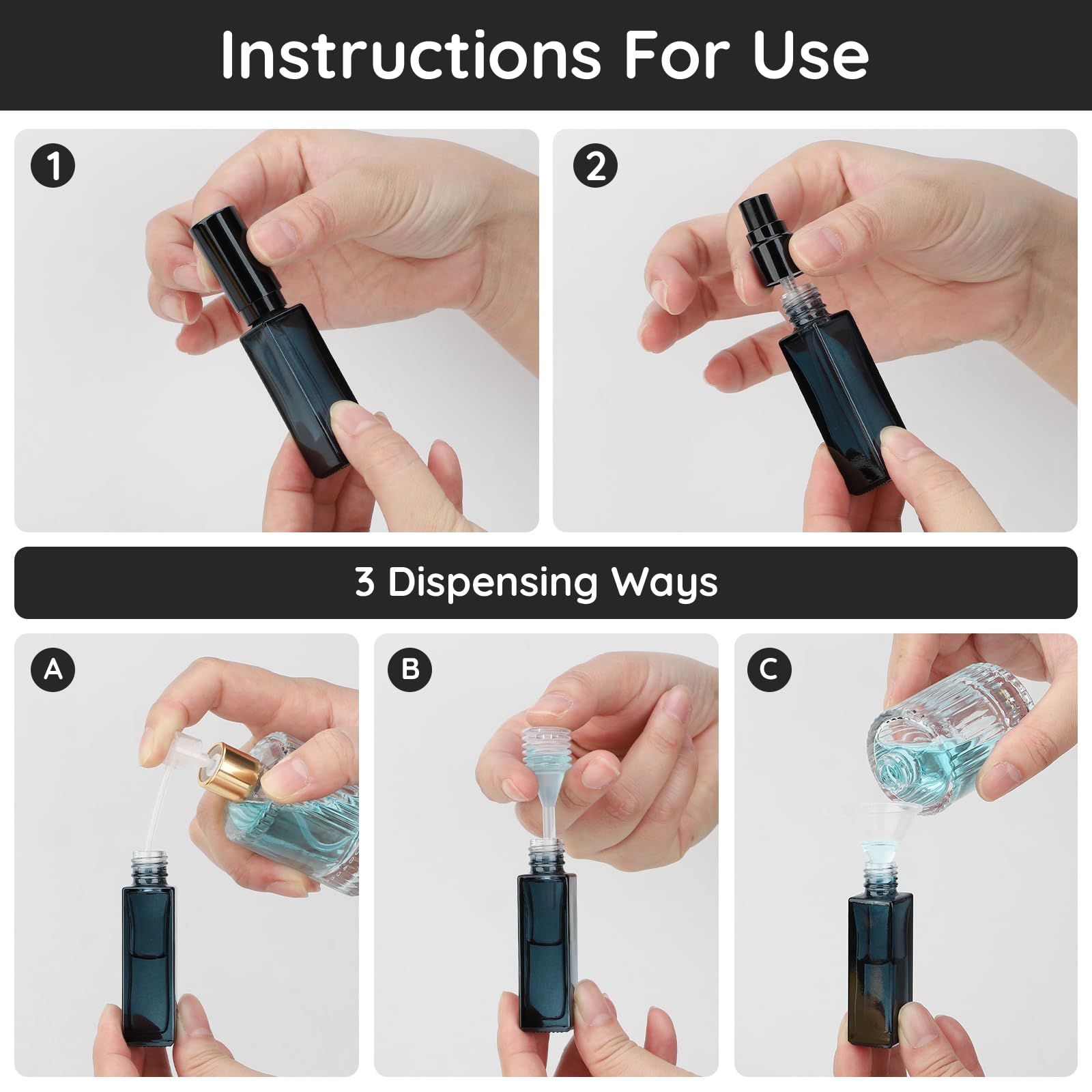 10pcs Perfume Bottle Spray Emp - đánh giá và giá Travel Accessories High End