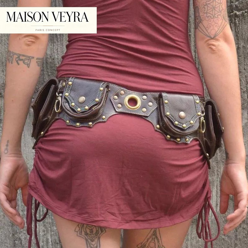 1pc Medieval Steampunk Leather - đánh giá và giá Travel Accessories Hip Belt