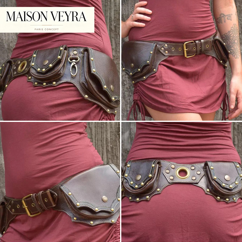 1pc Medieval Steampunk Leather - đánh giá và giá Travel Accessories Hip Belt