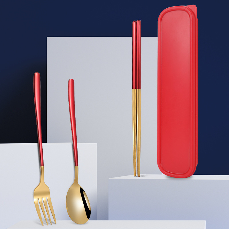 3pcs 3set Tableware Set Stainl - đánh giá và giá Travel Kitchen Accessories