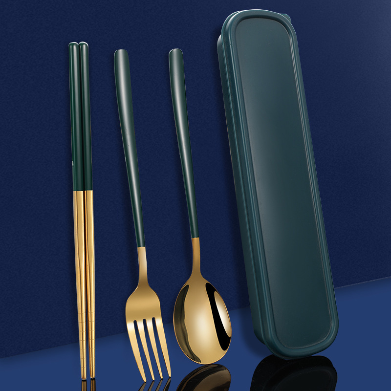 3pcs 3set Tableware Set Stainl - đánh giá và giá Travel Kitchen Accessories