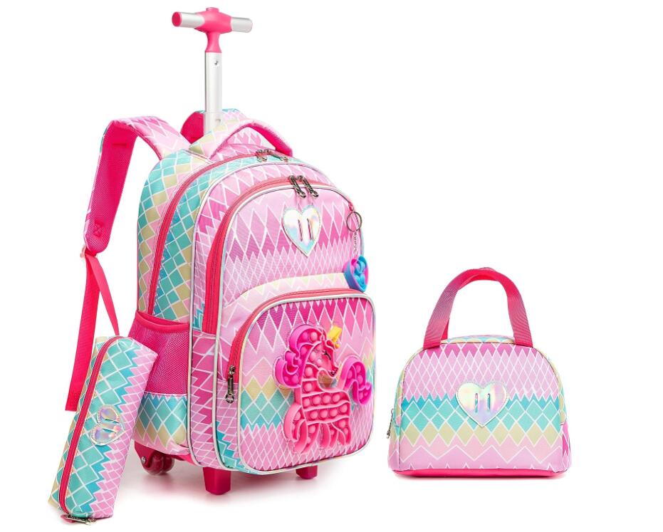 School Rolling Backpack Set fo - đánh giá và giá Travel Router Accessories
