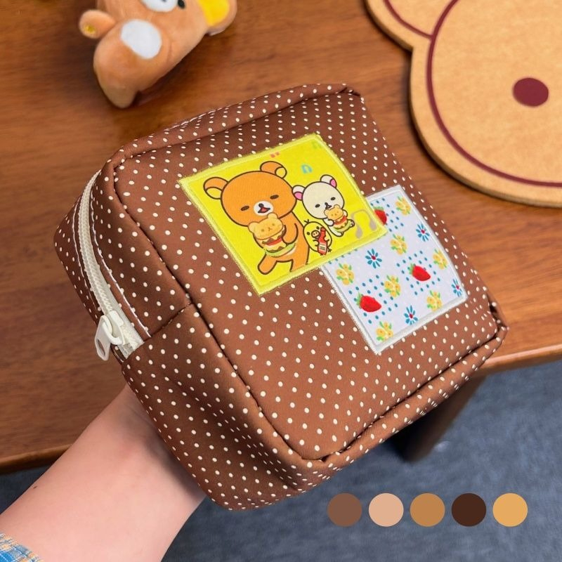 Kawaii Rilakkuma Brown Polka D - đánh giá và giá Travel Accessories Must Have