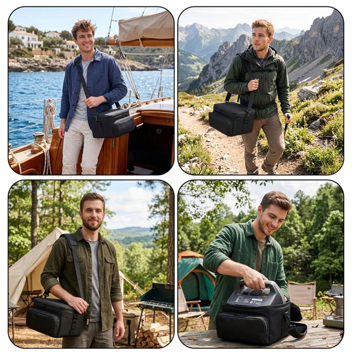Portable Power Station Carryin - đánh giá và giá Travel Accessories Kit Bag