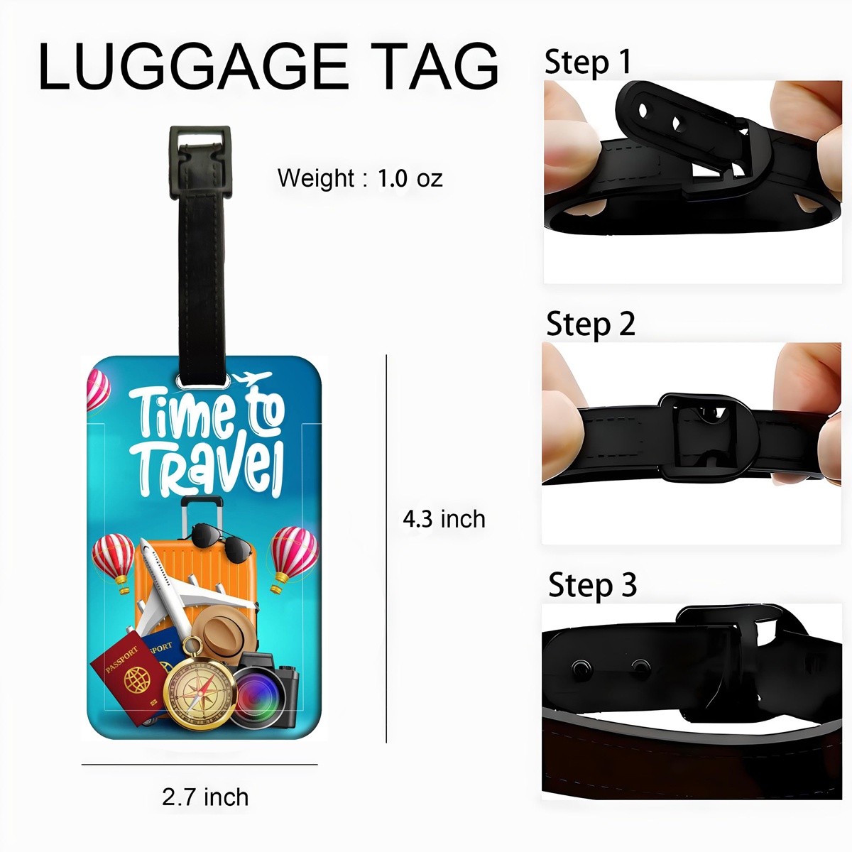 Travel Style Luggage Tag Men W - đánh giá và giá Travel Accessories Must Have