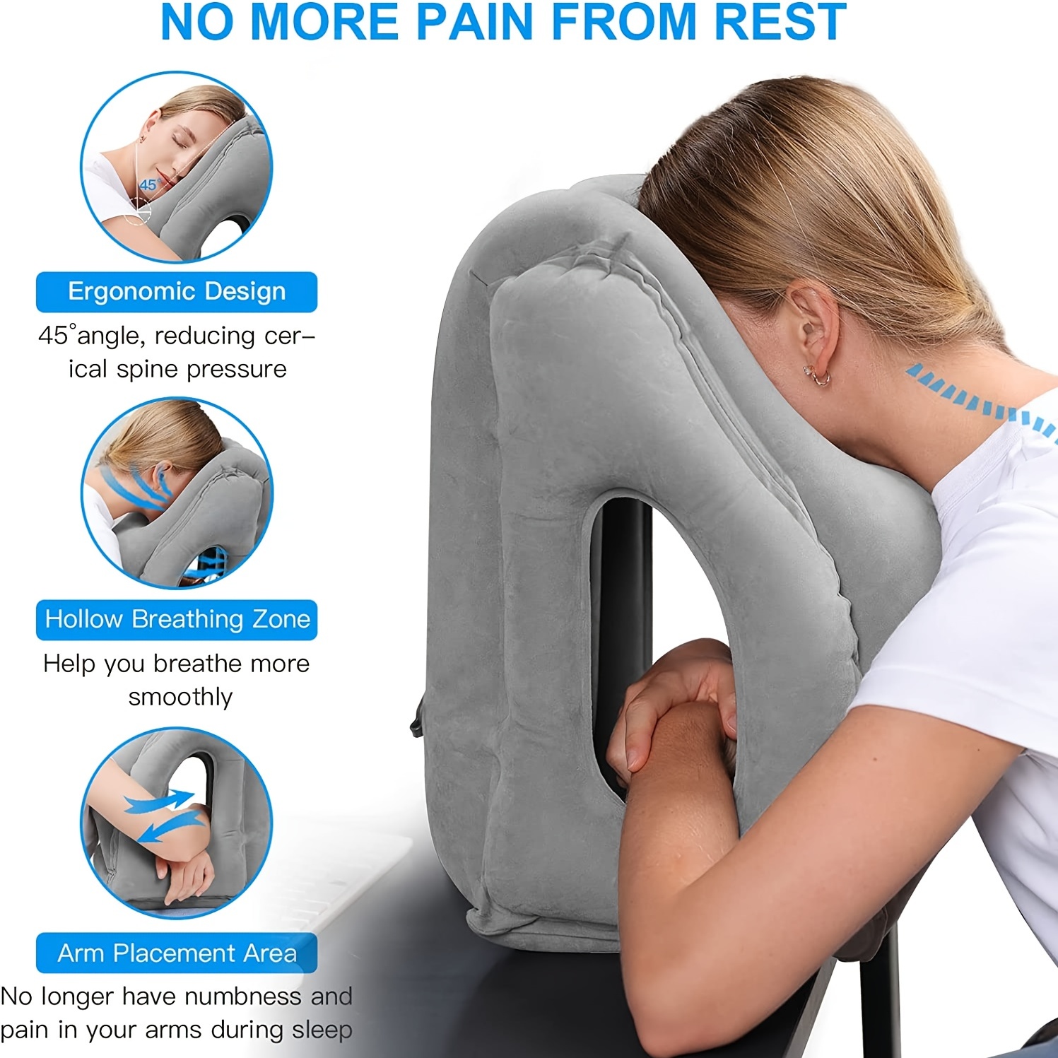 Inflatable Travel Pillow,Trave - đánh giá và giá Travel Accessories Long Haul