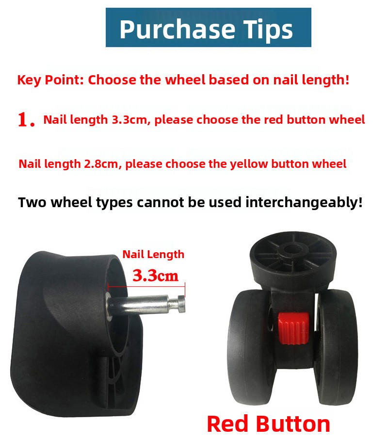 Detachable Luggage Wheel Acces - đánh giá và giá Travel Router Accessories