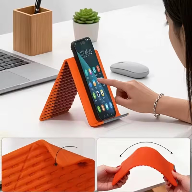 Lazy Portable Phone Stand Sili - đánh giá và giá Travel Accessories Holder